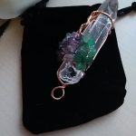 Tree of Life Pendant Amethyst Rose Crystal Necklace Gemstone Chakra Jewelry - TOL01 photo review
