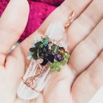Tree of Life Pendant Amethyst Rose Crystal Necklace Gemstone Chakra Jewelry - TOL01 photo review