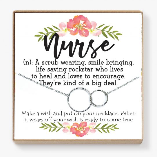 NRS01 Site 542x542 - Nursing Student Gift, Nurse Appreciation Necklace Gift- NRS01