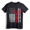 BMX Shirt: USA American Flag Sport Fan Bike Biking T-Shirt - Patriotic BMX Apparel for Men and Women
