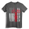 BMX Shirt: USA American Flag Sport Fan Bike Biking T-Shirt - Patriotic BMX Apparel for Men and Women