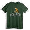 MTB Evolution Bike Mountain Accessories Bicycle T-Shirt - Downhill Biking Gift for Mountain Bikers and BMX Cyclists