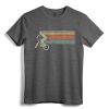Vintage Distressed Plastisol Look BMX T-Shirt - Retro Freestyle Racing Tee for Boys, Girls, Men, and Women